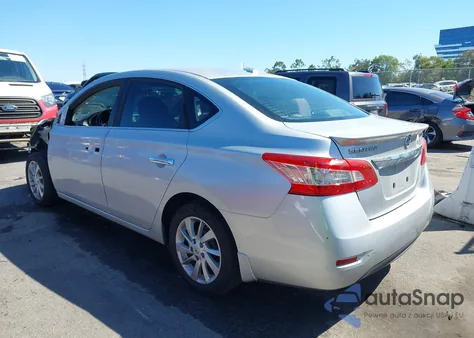 2015 Nissan Sentra Sv z USA, uszkodzony, nr VIN 3N1AB7AP5FY276419